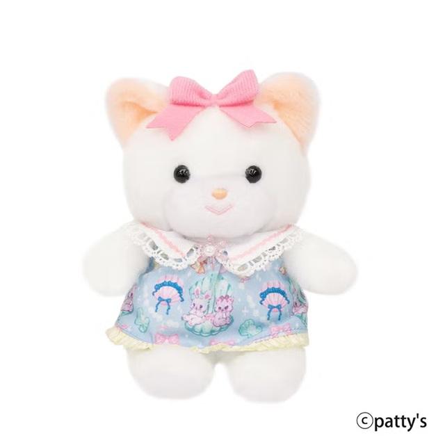 吉徳 SWIMMER×レトロmini クリーミーねこ ぬいぐるみ レトロぬいぐるみ