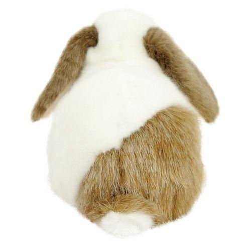 りくのなかまたち ロップイヤー ブロークン 茶白 吉徳 ぬいぐるみ