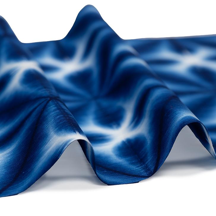 雪花絞 浴衣 ゆかた 単衣 夏 盛夏 きもの 着物 張正 有松鳴海絞 有松