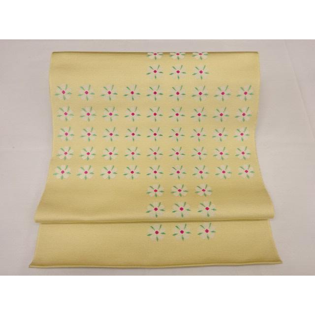 名古屋帯 生地 反物 西陣織 八寸名古屋帯 西陣織産地証明証紙 京都府