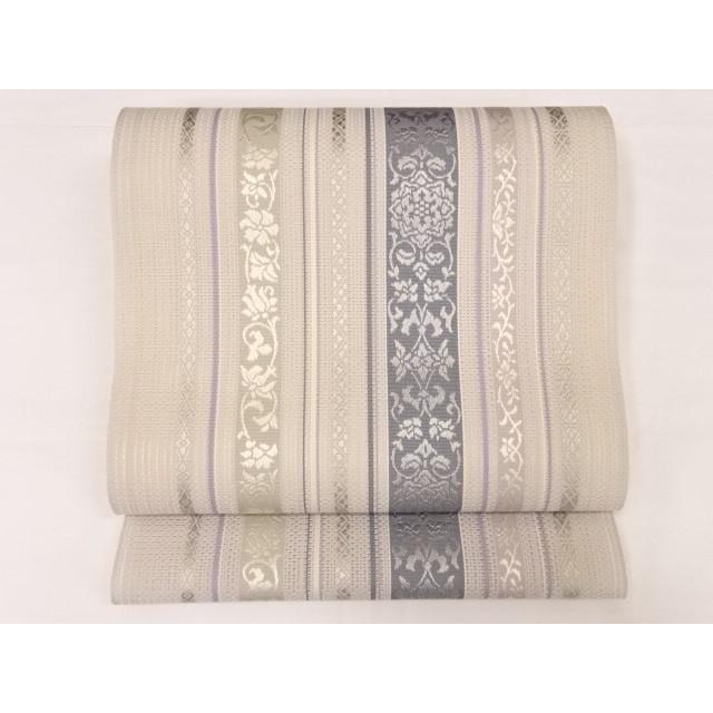 名古屋帯 西村織物 織屋にしむら 本場 筑前 博多織 夏帯 紗 粗紗 八寸  