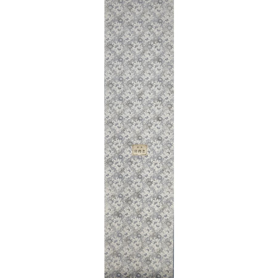 新品 日本製 紋付 絽反物 絹100% 約12m