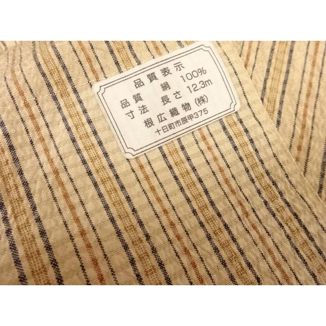 504mt16〇根啓織物 十日町 伝統工芸 越後小絣 紬 単衣〇しつけ付き美品 24日18時迄！” 【シルバーウィークSALE】 十日町名機屋【根啓