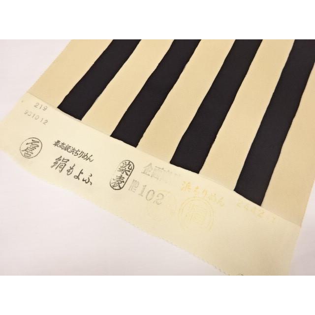 小紋 着尺 反物 染め分け 輪出し 片身替わり かたみがわり ハーフ 