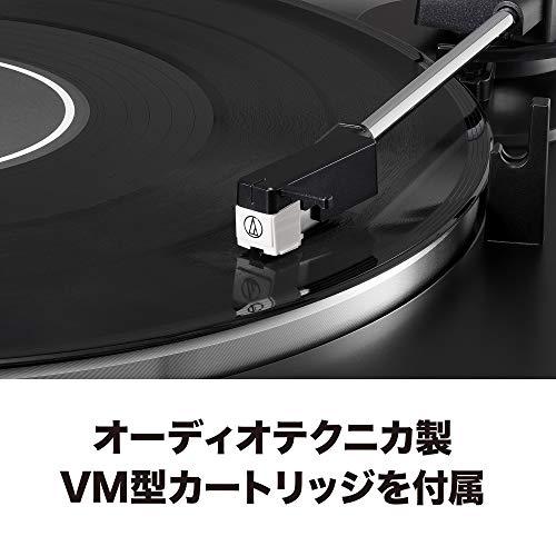 オーディオテクニカ フルオートレコードプレーヤー Bluetooth対応 AT-LP60XBT グロスブラック 
