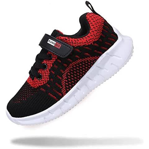 人気ブランドの新作 キッズ ジュニアシューズ Yozace スニーカー キッズ 子供靴 男の子 女の子 運動靴 子供 靴 きっず 体育館履き 1 ブラック レッド 19 5 Cm Ism Com Ge