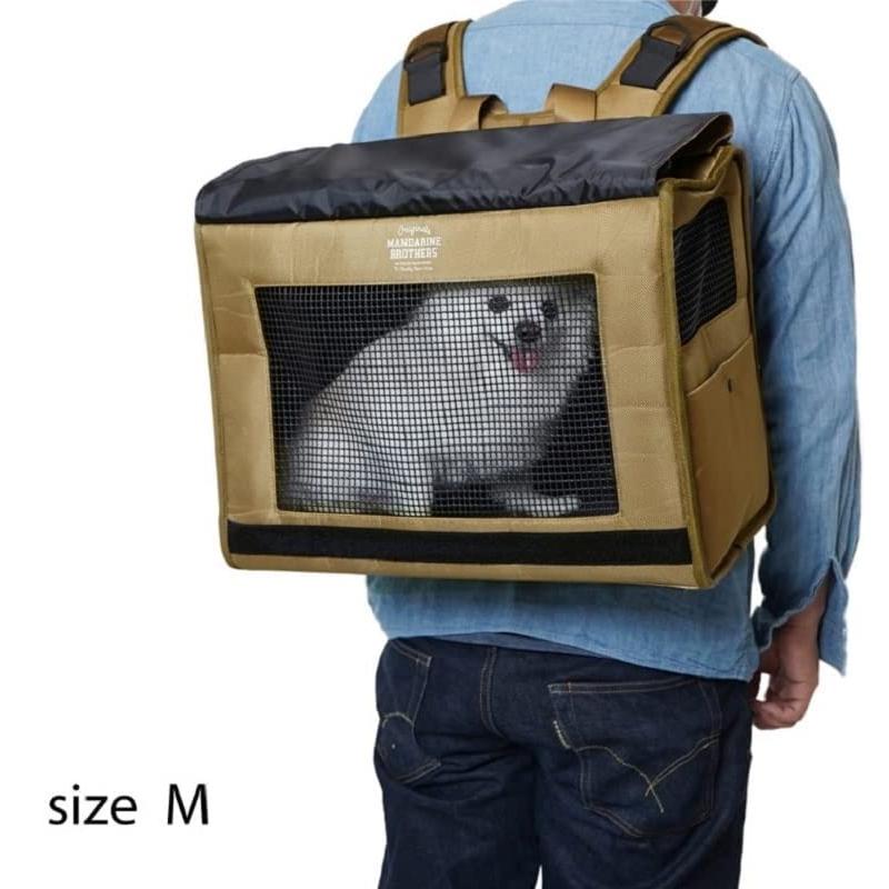 MANDARINE BROTHERS マンダリンブラザーズ ブリクストンキャリーバックパック ワイド M ブラック 