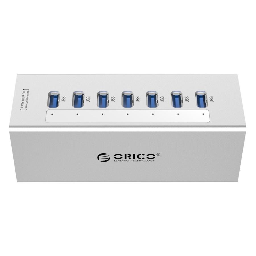 USBハブ 電源付き usb3.0 7ポート セルフパワー 外電源 5Gbps USBハブ 電源付き usb3.0 7ポート セルフパワー 外電源 5Gbps