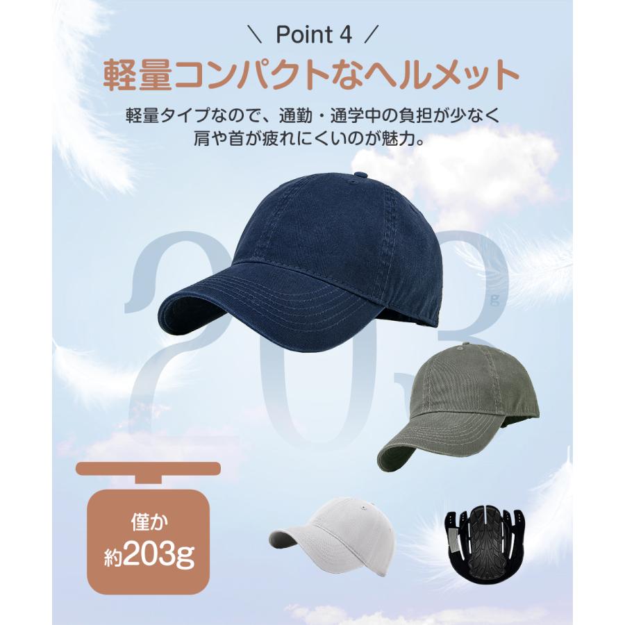 ヘルメット 自転車 レディース おしゃれ 女性 バイク ハット型 帽子型 バイザー uvカット 日よけ 日焼け メンズ 義務化 雨天 カスク カブト 通学 通勤 軽量 |  | 08