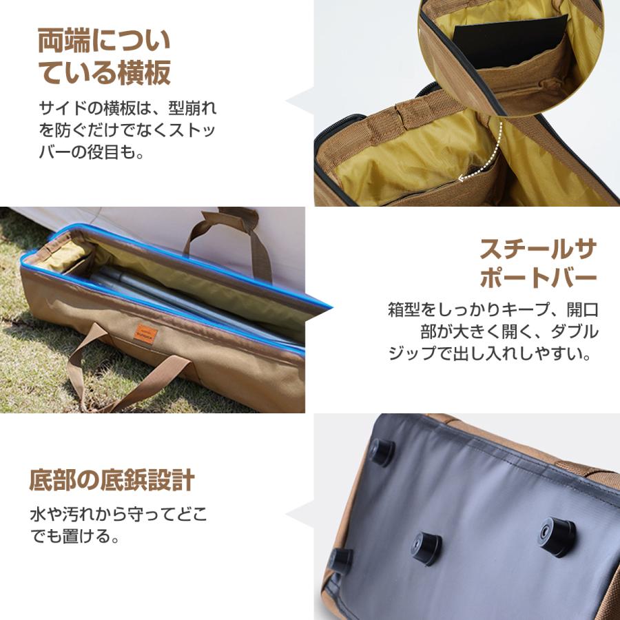 キャンプ バッグ 頑丈 丈夫 シンプル 大容量 アウトドア 防災 トート