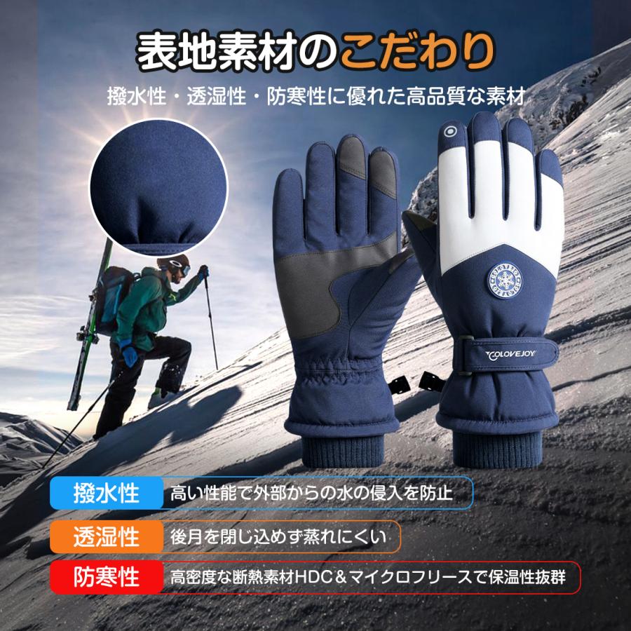 スキーグローブ 手袋 レディース メンズ グローブ アウトドア バイク スノー スキー スノーボード スノボ 完全防水 裏起毛 暖かい おしゃれ  五本指 :ski-glove01:HONEST-ONLINE - 通販 - Yahoo!ショッピング