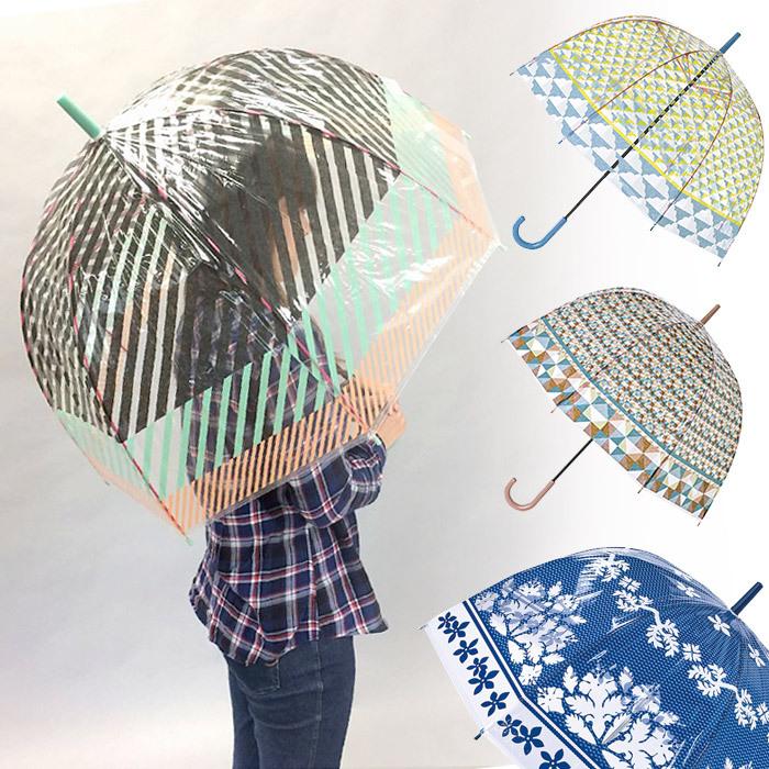 ハッピークリア ドームアンブレラ 傘 ビニール傘 ドーム型 レディース 雨傘 梅雨 雨の日 おしゃれ 透明傘 クリア傘 Spice Hhlg8110 生活便利雑貨店 通販 Yahoo ショッピング
