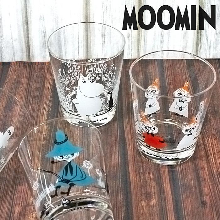 MOOMIN タンブラー ムーミン ガラスタンブラー クッピ kuppi 