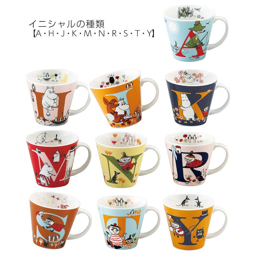 ムーミン イニシャルマグ A H J K M N R S T Y Mm630 11 生活便利雑貨店 通販 Yahoo ショッピング