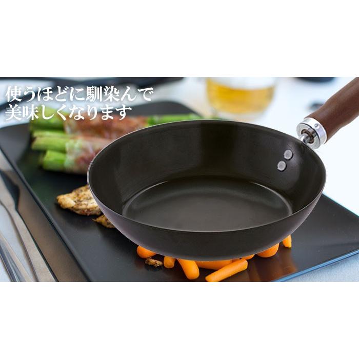 木柄 鉄 フライパン 28cm すぐ使える 使いやすい鉄フライパン 木製の持ち手 Moku28 生活便利雑貨店 通販 Yahoo ショッピング