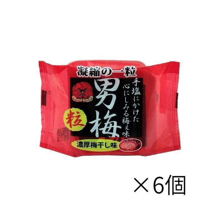 ノーベル 男梅粒 濃厚梅干し味 14g 6個 Kasi 3tree Bee 通販 Yahoo ショッピング