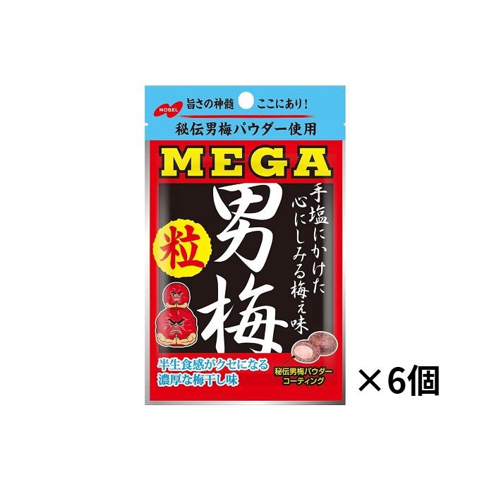 男梅 ノーベル MEGAメガ男梅粒 36g ×6個 : 3Tree-Bee - 通販 - Yahoo