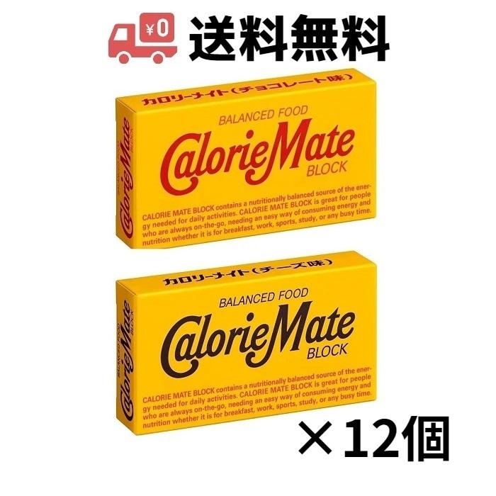 381円 超格安一点 大塚製薬 カロリーメイト ブロック 2本入り 12個セット チョコ チーズ 各味6個ずつ