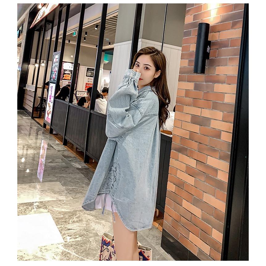 韓国 ファッション レディース アウター ジャケット 秋 冬 春 カジュアル レースアップ フェミニン Cpoジャケット Nalog681 代 30代 40代 Tnalog681 韓国ワンピース ドレス Natu Loha 通販 Yahoo ショッピング