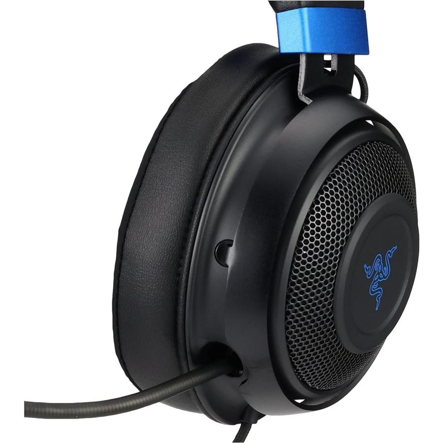 見逃せない Razer Kraken ゲーミング ヘッドセット Console PC PS4 Switch 対応 有線 Black&Blue RZ04-02830500-R3M1