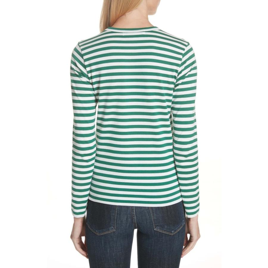 最新の激安 関税込 Ami ハートロゴ ボーダー長袖tシャツ カットソー 黒 緑 50 Off Theblindtigerslidell Com