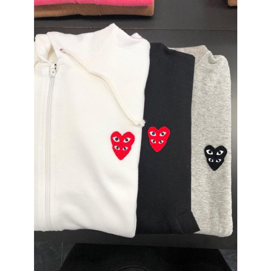 Honeybeesのコムデギャルソン プレイ Comme Des Garcons Play レディース 新作 パーカー ペアハート Heart Zip Hooded Sweatshirt T307 051ならyahoo ショッピング ランキングや口コミも豊富なネット通販 更にお得なpaypay残高も