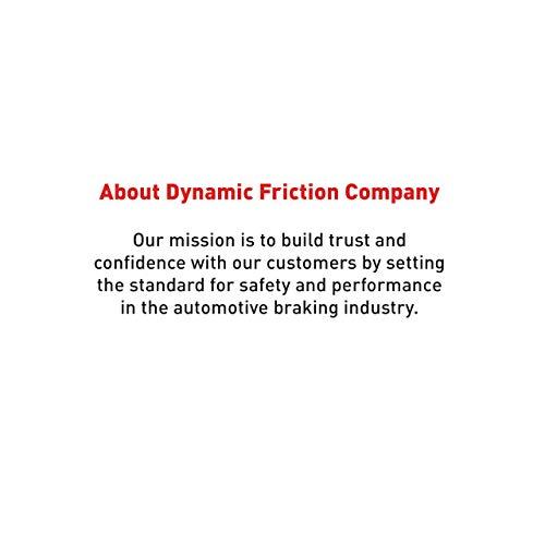 新品/予約受付 Rear Dynamic Friction Company GEOSPEC コーティングブレーキローター 604-80070 (1)