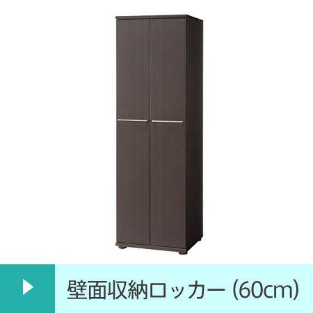 壁面収納ロッカー cobii 幅60cm 壁面家具 ハンガーラック｜honeycomb-room