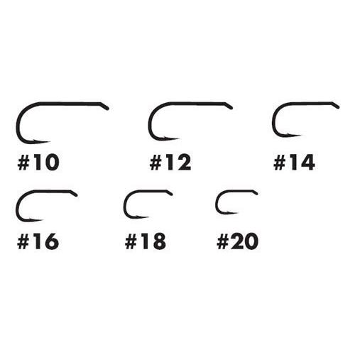 Varivas バリバス フライフック 2100 スタンダード マットブラウ 16号 100本 ドライ 公式ショップ バリューパック