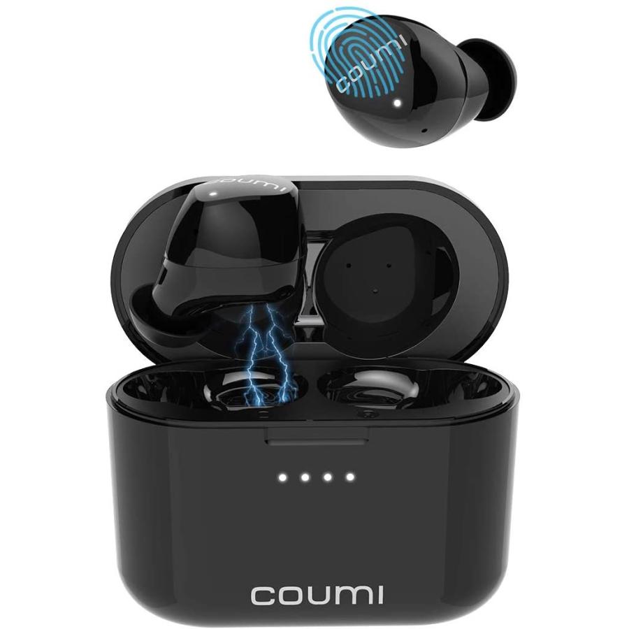 COUMI 完全 ワイヤレスイヤホン Bluetooth 5.0イヤホン ワンステップペアリング Hi-Fi ステレオサ｜honeycomb｜06