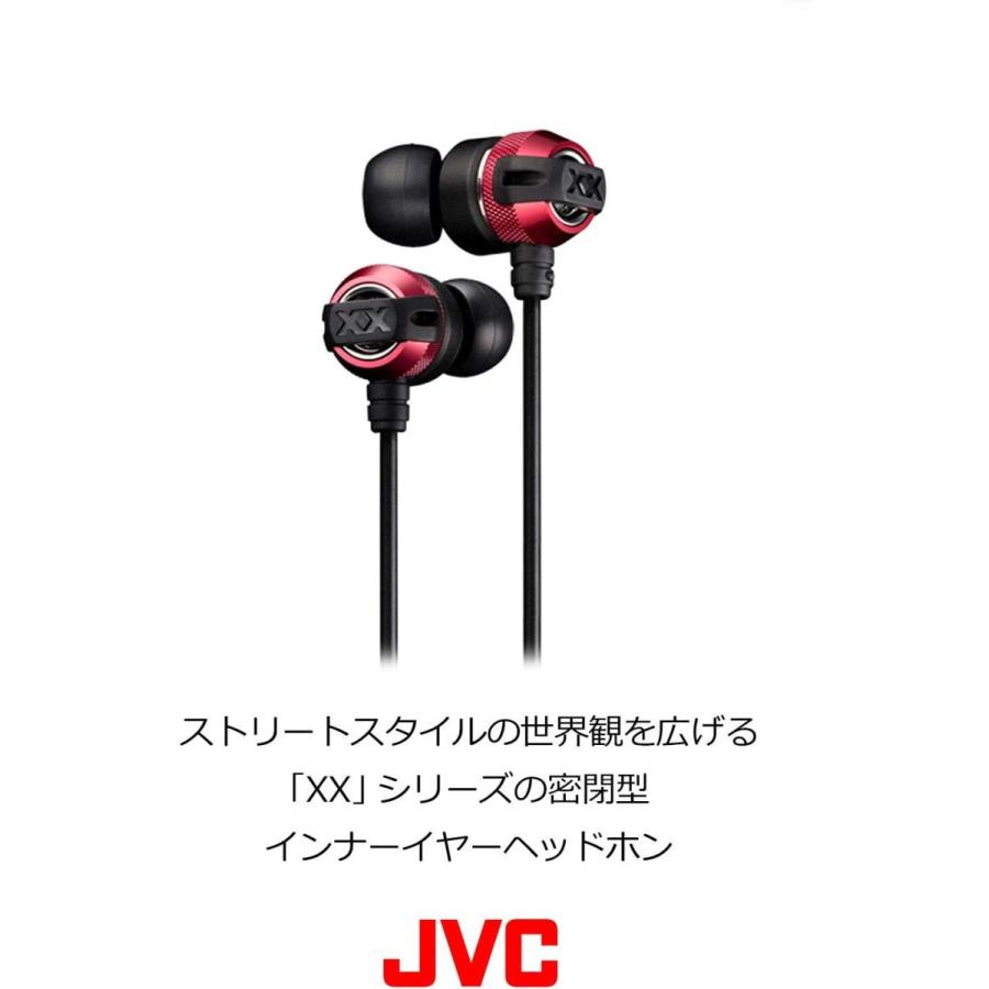 JVC HA-FX3X-B XXシリーズ カナル型イヤホン ステルスブラック｜honeycomb｜02