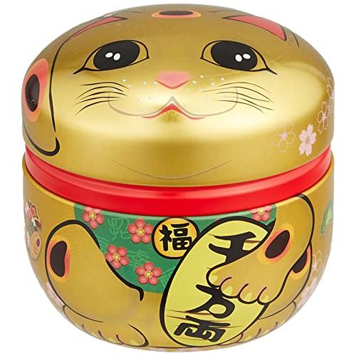 ショップハニカム中島晴薫堂 香炉 鈴子缶 招き猫 金 1210 2102 高評価の贈り物