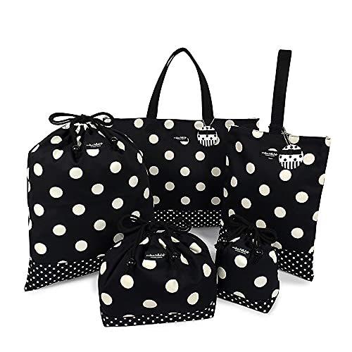 今季ブランド 入園入学セット Polka Dot Large Twill Black 入園グッズ 入学グッズ 小学校入学準備 N81 ぬいぐるみ 梱包についてのご希望 簡易梱包を希望する