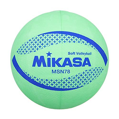 2021新発 ミカサ(MIKASA) カラーソフトバレーボール [並行輸入品] 検定球(グリーン)MSN78-G 円周78cm ボール