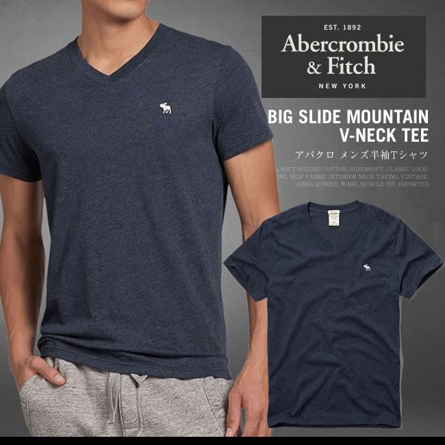 アバクロ Tシャツ アバクロンビー フィッチ Abercrombie Fitch Vネック Tシャツ メンズ 半袖 Am110 正規品 本物保証 Am110 Honeyflavor 通販 Yahoo ショッピング