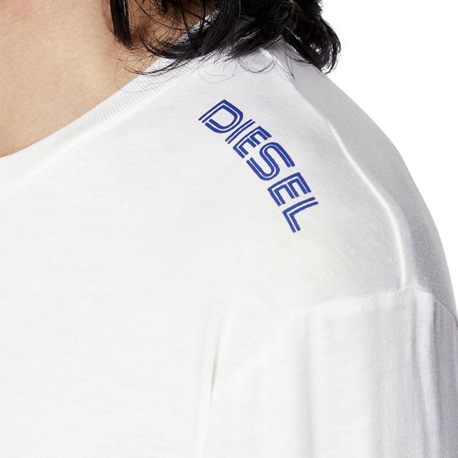 ディーゼル ロンT 長袖 Tシャツ ロングスリーブ A06768 0GRAM T-JUST 