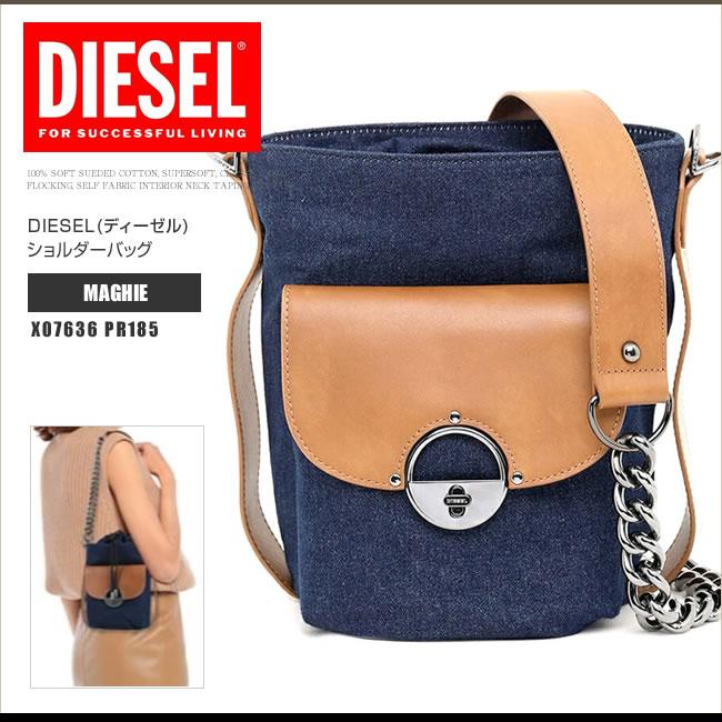 DIESEL ディーゼル ショルダーバッグ バケツショルダー レディース 