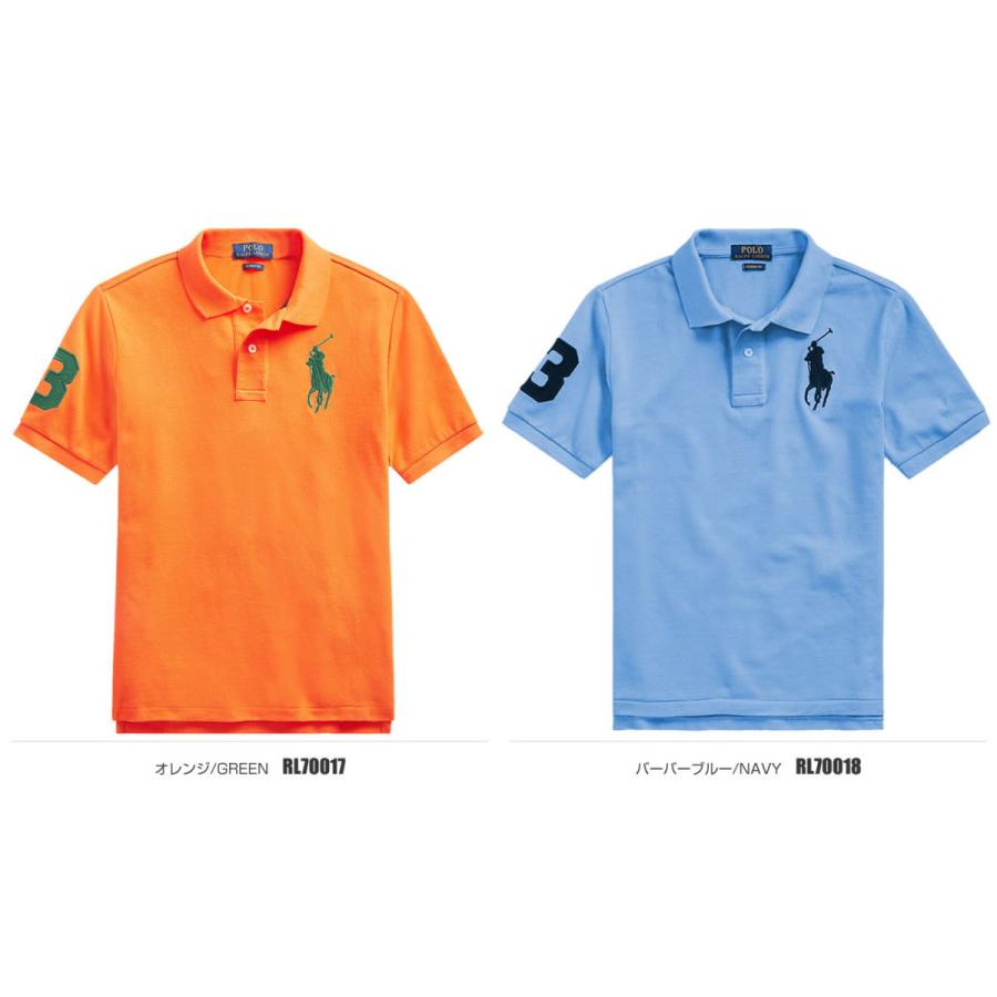 ポロラルフローレン ポロシャツ RALPH LAUREN POLO BigPony ビッグポニー ボーイズ Boys 半袖 ゴルフ RL60001SL  メール便送料無料 2022年新作｜honeyflavor｜21