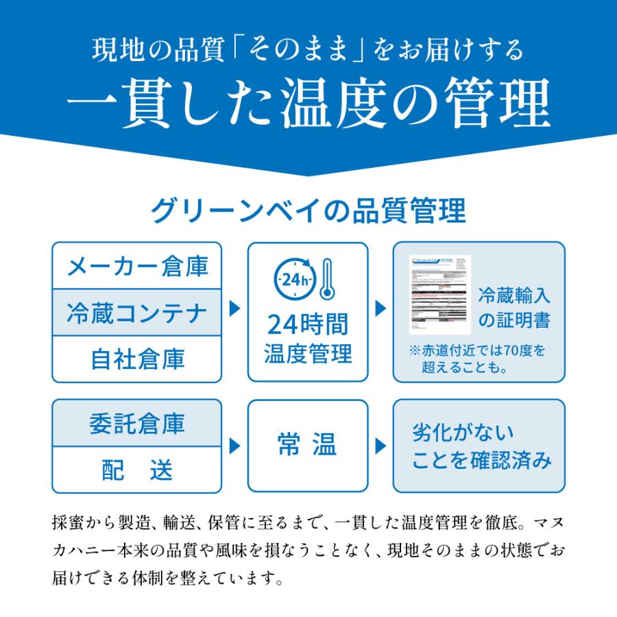 マヌカハニー  UMF10+ 高評価4.7以上 発がん性 不検出 無農薬 はちみつ グリーンベイ プレミアム  送料無料 MGO261以上 非加熱 生マヌカ 250g 爆買 母の日 | GREENBAY PREMIUM | 14