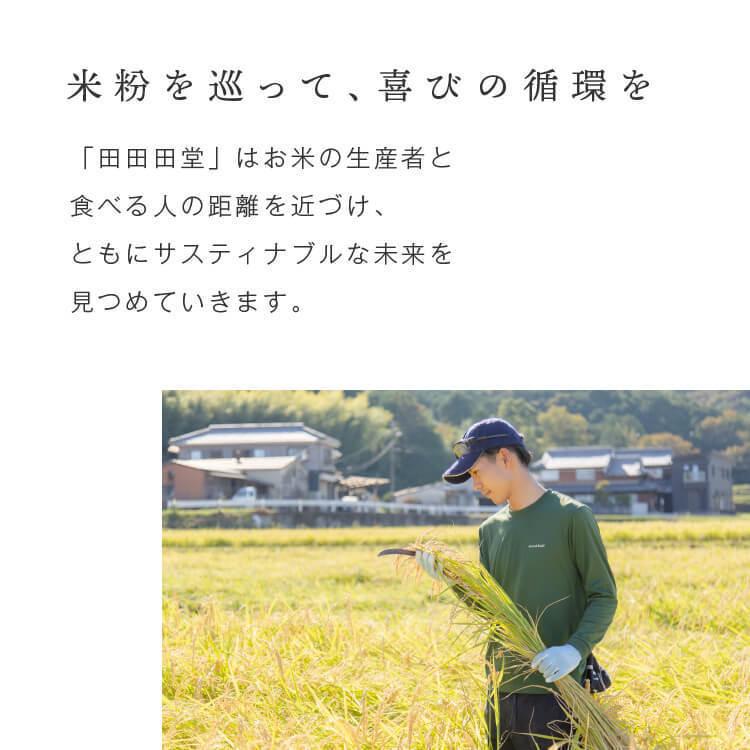 有機 米粉 1kg - 大容量 業務用 卸価格 田田田堂 有機JAS認定取得 兵庫県産 有機山田錦米 使用  無農薬 栽培 国産 純度100% グルテンフリー｜honeymother｜14