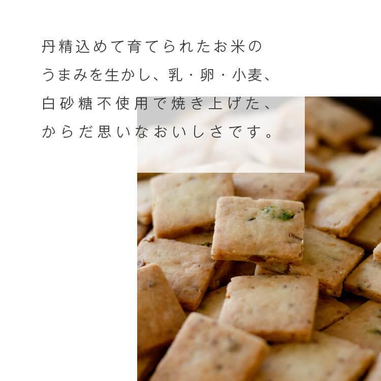 グルテンフリー 山田錦 サブレ 【黒胡椒/トマト/ターメリック/ピスタチオ】 田田田堂 米粉 お菓子 クッキー スイ ーツ|honeymother|03