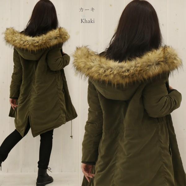 レディースアウター レディース コート アウター 新作 モッズコート ミリタリージャケット 取り外しファー付き ロング丈 セール Ct ハニーオンデイズ 通販 Yahoo ショッピング