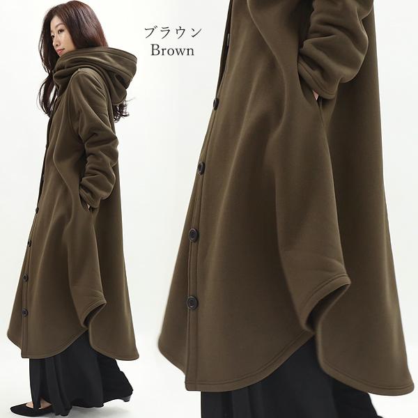 裏ボア パーカー ロングコート アウター レディース ビッグフード 軽量アウター コート 暖かい ポケット付き 秋 冬 フード付き ゆったり 30代 40代 Ct051 ハニーオンデイズ 通販 Yahoo ショッピング