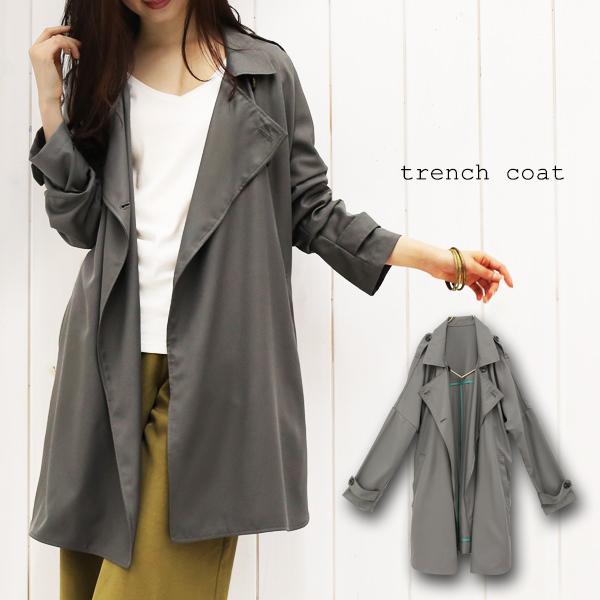 新作 トレンチコート ロング アウター コート レディース ギガランキングｊｐ