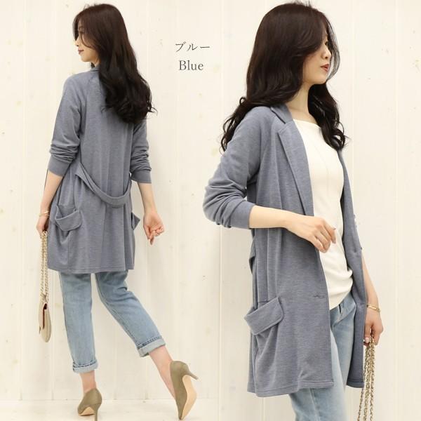 ジャケット風カーディガン レディース トップス カーディガン ライトアウター テーラード 体型カバー 春 秋 オフィス 通勤 メール便対応可 30代 40代 50代 Jk7858 ハニーオンデイズ 通販 Yahoo ショッピング