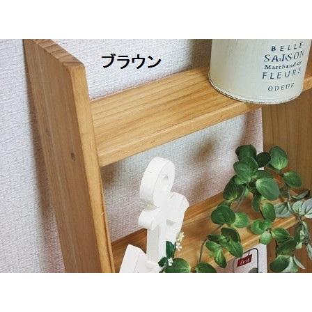 ラダーシェルフ5段*ディスプレイラック・花台に 梯子の棚