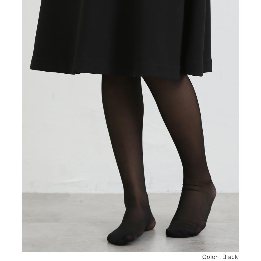 Honeys ストッキング 20デニール 薄手 抗菌防臭 つま先補強 伝線