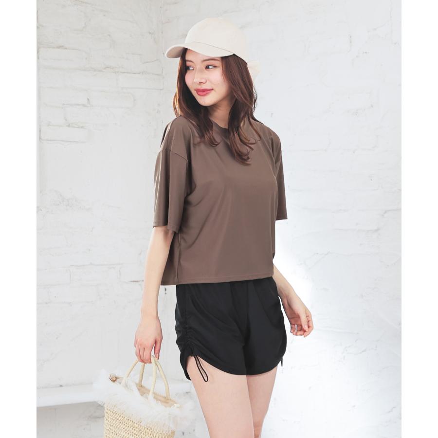 Honeys（ハニーズ） 水着 4点セット Tシャツ 半袖Tシャツ ショート
