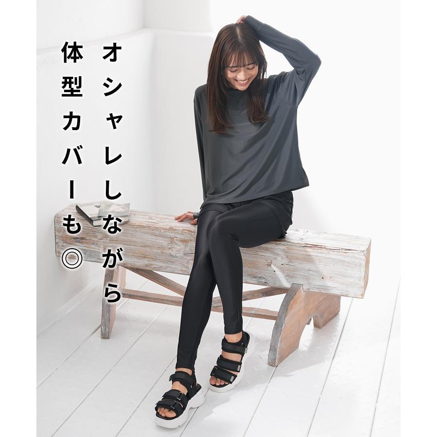 Honeys（ハニーズ） 水着 3点セット トップス タンクトップ レギンス