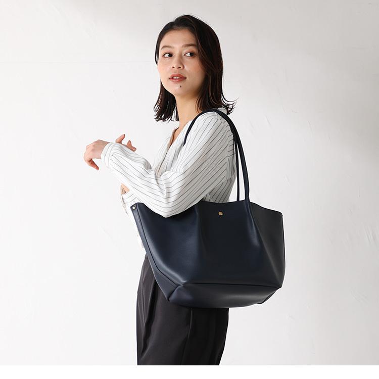 バッグ トートバッグ 軽量 シンプル きれいめ 通勤 オフィス レディース 春 夏 秋 冬 Honeys ハニーズ シンプルハンドルトート ハニーズ オンラインショップ 通販 Paypayモール